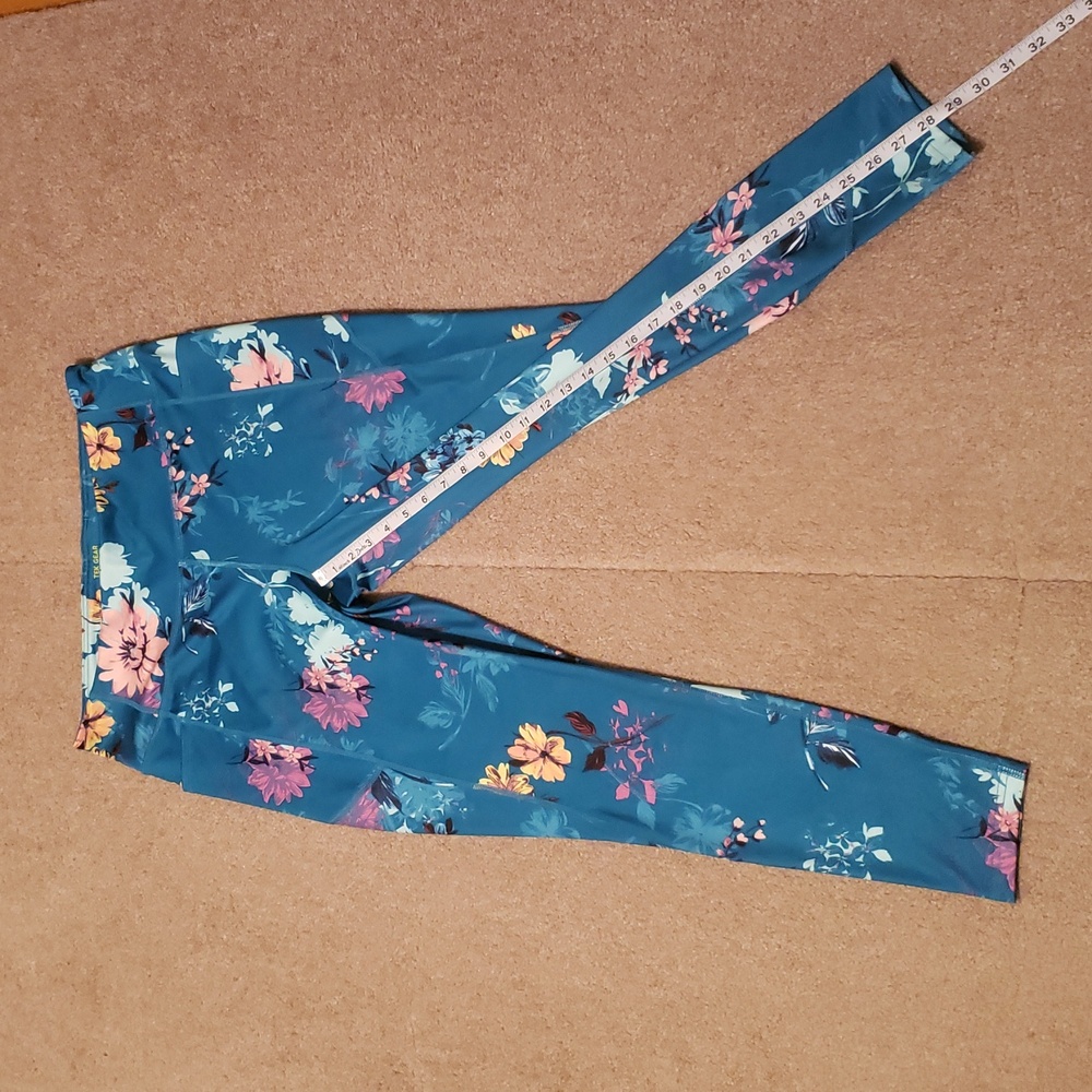 Tek Gear Women's Floral Leggings - Picture 10 of 11